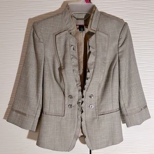WHBM blazer, like new, Sz 0 (fits like Sz 2)